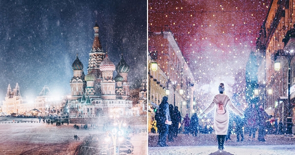 20张「你从来没有看过」的俄罗斯首都照片，冬日的莫斯科让大家现在就想飞过去啊！