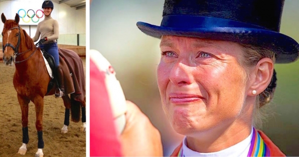 奥运骑马选手赛前发现爱马被虫咬身体不适，最后她果断决定「捨弃奖牌来保护牠」…